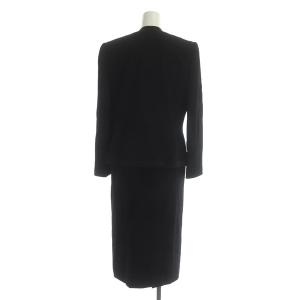 GIVENCHY HI FORMAL セットアップ ノーカラージャケット ワンピース ロング ベルト付 ブラック