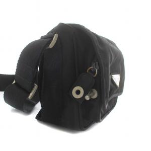 PRADA ショルダーバッグ ロゴ ミニ ナイロン ブラック