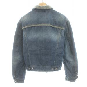DOLCE&GABBANA D＆G Gジャン ジージャン デニムジャケット ボア M インディゴ
