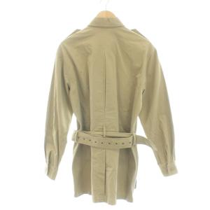 POLO RALPH LAUREN ミリタリーコート ミドル ベルト S ベージュ
