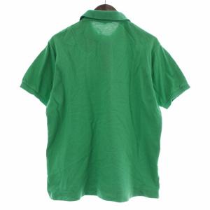 LACOSTE シュミーズ CHEMISE ポロシャツ 半袖 文字ワニ ヴィンテージ 5 L 緑 グリーン