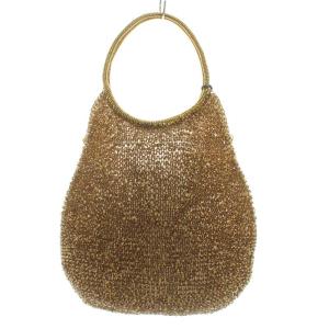 ワイヤーバッグ ハンドバッグ ゴールド