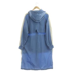 AMI Alexandre Mattiussi × JANTJE ONTEMBAAR フーデットナイロンコート ロング M ブルー
