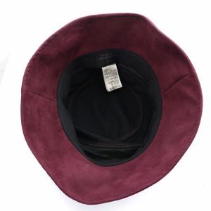 LANVIN COLLECTION バケットハット グローブセット クロッシェ 手袋 紫 パープル