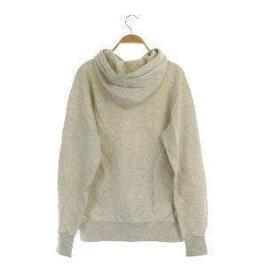 BUZZ RICKSON’S パーカー スウェット プルオーバー 長袖 AIR FORCES プリント M オフホワイト