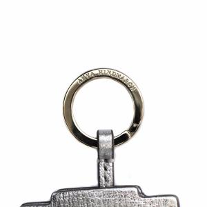 ANYA HINDMARCH キーホルダー キーリング チャーム インベーダー