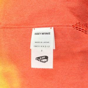ISSEY MIYAKE A.POC INSIDE ニット ハイネック グラデーション 2 マルチカラー