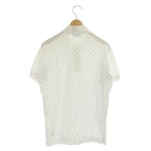 LACOSTE SHORT SLEEVES ポロシャツ 半袖 ドット 近年モデル FR3 白 ホワイト