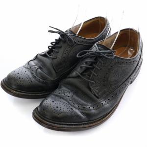 REGAL ウィングチップ メダリオン シューズ 靴 レザー 26cm 黒 ブラック