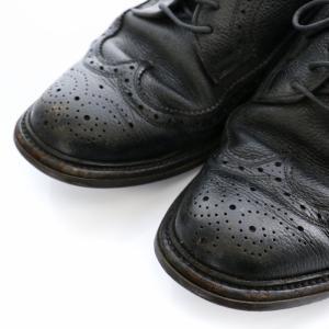 REGAL ウィングチップ メダリオン シューズ 靴 レザー 26cm 黒 ブラック