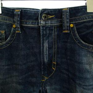 DIESEL THAVAR デニム ジーンズ ジップフライ ロゴ 29 L 紺 ネイビー