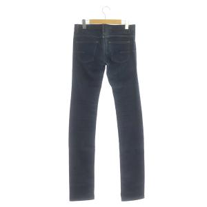 DIOR HOMME 06AW エディ期 デニムパンツ ジーンズ スリム ボタンフライ ストレッチ 27 紺 ネイビー