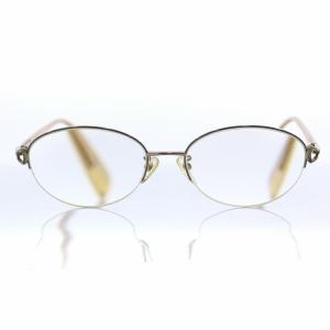 GUCCI 眼鏡 メガネ 度入り チタン ゴールド色