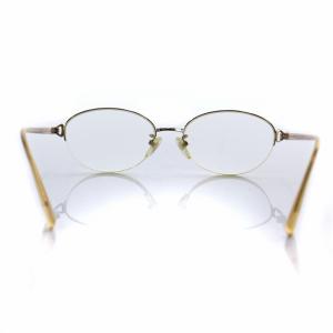 GUCCI 眼鏡 メガネ 度入り チタン ゴールド色
