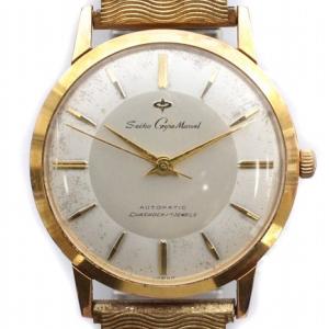 SEIKO Gyro Marvel ジャイロマーベル 腕時計 ウォッチ 自動巻き オートマティック 文字盤白 ゴールド色