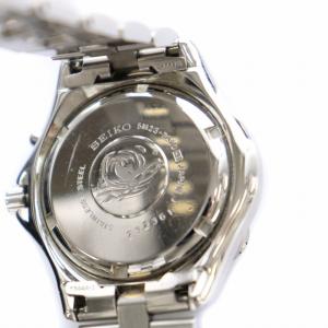 SEIKO 5M23-7A10 AGS SCUBA 200m 腕時計 自動巻き AT オートクォーツ シルバー色