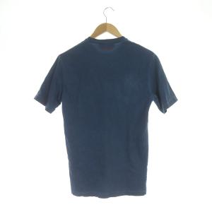 DSQUARED2 Tシャツ 半袖 プリント クルーネック コットン イタリア製 S 青 ブルー