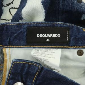 DSQUARED2 17AW グラフィティプリント COOL GUY JEAN ジーンズ デニム パンツ ダメージ加工 ボタンフライ イタリア製