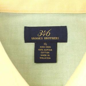 BLACK FLEECE BY Brooks Brothers カッターシャツ ボタンダウンシャツ クレイジーパターン 長袖 刺繍 ロゴ XL マルチカラー