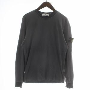 STONE ISLAND Tシャツ ロンT カットソー 長袖 ロゴワッペン L グレー
