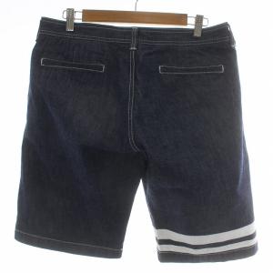 桃太郎ジーンズ MOMOTARO JEANS 出陣 デニム ジーンズ ハーフパンツ ジップフライ W30 M 青 インディゴブルー