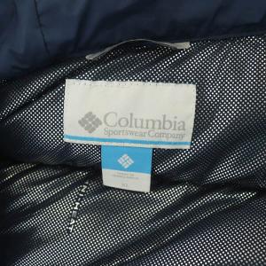 Columbia PIKE LAKE HOODED JACKET 中綿ジャケット フード ジップアップ XL 紺 ネイビー