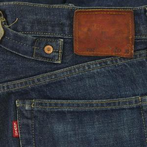 Levi's 702XX ビッグE J22 デニム パンツ ボタンフライ セルビッチ W30L36 ネイビー