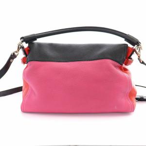 kate spade new york ショルダーバッグ ハンドバッグ 2WAY レザー ピンク 黒 ブラック