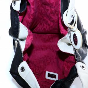 FURLA バッグ 2WAY ハンドバッグ ワンショルダー 本革 牛革 レザー 黒 ブラック