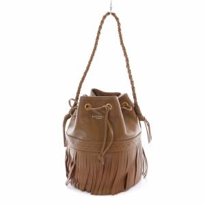 J&M DAVIDSON カーニバル ハンド ショルダー バッグ 2way レザー ブラウン