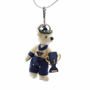 ベア キーホルダー ロゴプレート トライアングル