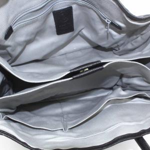 russet TIDY SERIES トートバッグ ハンドバッグ ナイロン 牛革 オープントップ モノグラム柄 黒 ブラック CE-375