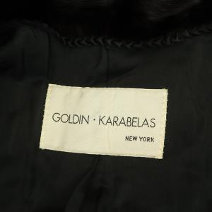 SAGA MINK 銀サガ GOLDIN・KARABELAS ファーコート ロング ミンク アウター ダークブラウン