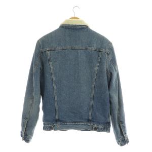 Levi's 3rd デニムジャケット ボア S ブルー