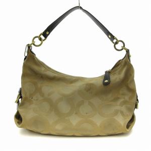 COACH ハンドバッグ ショルダー 2WAY ハンドバッグ モノグラム ベージュ
