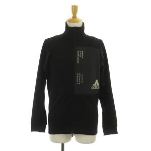 adidas セットアップ 上下 ジャージ トラックジャケット パンツ 切替 M 黒 ブラック