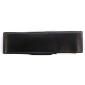 GUCCI ベルト ホースビット レザー 75-30 ゴールド金具 黒 ブラック