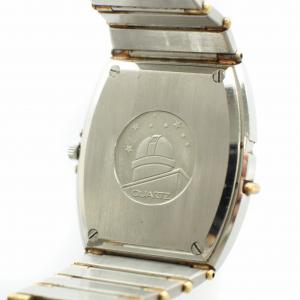 OMEGA コンステレーション クロノメーター デイト 腕時計 QZ ゴールド文字盤 シルバー 1392/084