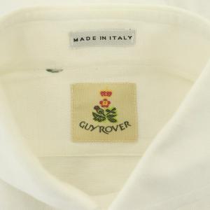 GUY ROVER ポロシャツ 半袖 イタリア製 白 ホワイト