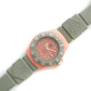TAG Heuer フォーミュラ1 プロフェッショナル 腕時計 クォーツ アナログ ピンク グレー 360 508