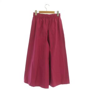 LANVIN COLLECTION ワイドパンツ フレア スリット イージー 36 ピンク