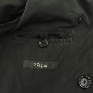 Zegna DROP 8 RAINCOAT トレンチコート レインコート ロング L 黒 ブラック