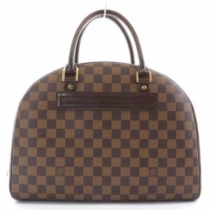 LOUIS VUITTON ダミエ ノリータ ハンドバッグ ボストンバッグ ブラウン N41455