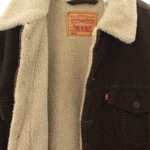 Levi's 70520 コーデュロイジャケット ボア L ブラウン