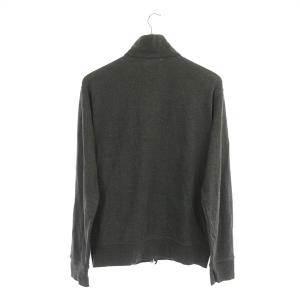 RALPH LAUREN スウェットジャケット ニット ジップアップ L グレー