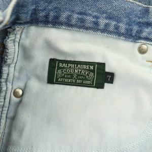POLO RALPH LAUREN デニムパンツ ジーンズ スリム テーパード ヴィンテージ 7 青 ブルー