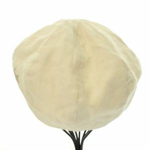 Borsalino ハンチング棒 帽子 麻 リネン ベージュ