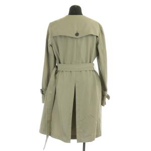 23区 TWENTIETH ANNIVERSARY 20周年 ロングコート トレンチ ノーカラー ベルト付 38 グレー