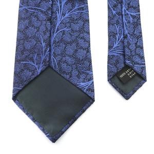 GIANNI VERSACE ネクタイ シルク 総柄 レギュラー イタリア製 紺 ネイビー