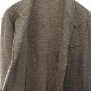 ARMANI COLLEZIONI テーラードジャケット シングル イタリア製 ウール 50 LL グレー